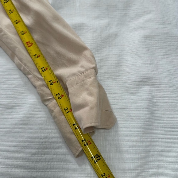 Weekend Max Mara Cream Button Down Shirt Silk M - Picture 6 of 6